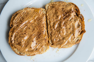 Cinny-Sweet Peanut Butter Toast
