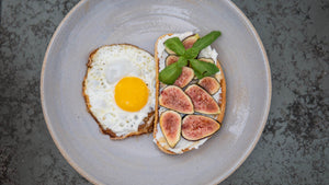 Fried Egg & Fig Toast
