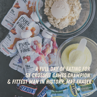 A Full Day of Eating for 5x CrossFit Games Champion  & Fittest Man in History, Mat Fraser